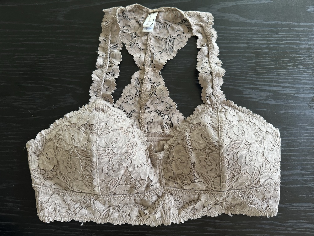 Lace cami bra